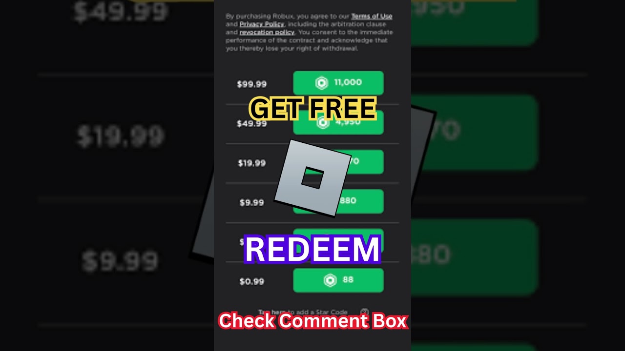 How to get free roblox gift card codes 2025 #roblox #robloxgiveaway #freerobux #robuxcodes #game