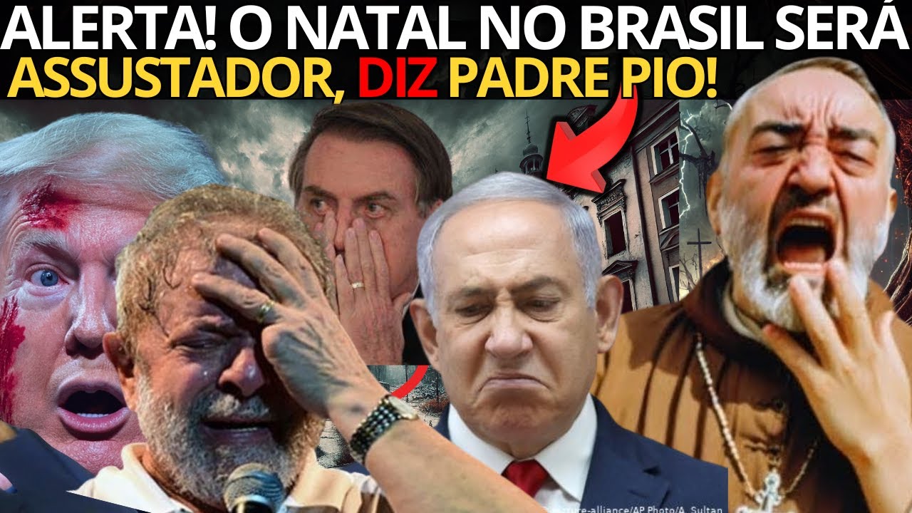 CHOCANTE! PREVISÕES SOMBRIAS! PADRE PIO REVELOU ALGO TERRÍVEL PARA DIA 25 NO BRASIL!