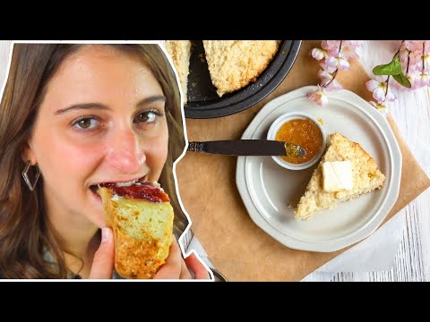 Homemade Johnny Cake from The Bahamas