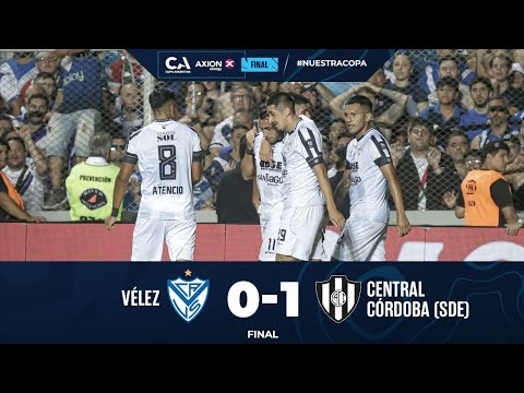 Final: Vélez 0 - Central Córdoba (SdE) 1