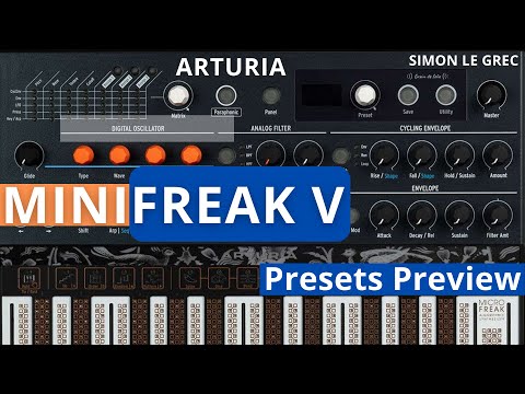 Arturia | Minifreak V | Presets Preview