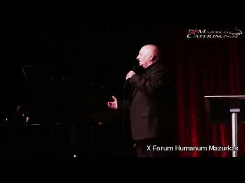 X Forum Humanum Mazurkas-Bogdan Łazuk -"Życzenia dla Pań"- przy fortepianie Andrzej Płonczyński