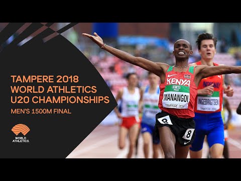 Men's 1500m Final - World Athletics U20 Championships Tampere 2018