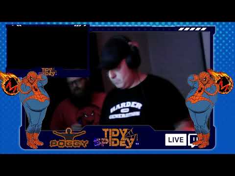TidySpidey VS Poggy Hard House livestream 19.11.23 (156bpm+)