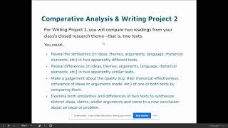 Comparative Analysis