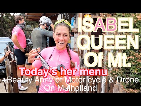 smile of Mulholland, Isabel King, Queen of Mountain 800 title by Strava, amazing riders