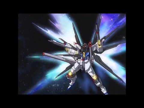 Strike Freedom Gundam's First Launch (Original Version)