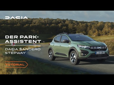 Der neue Dacia Sandero Stepway 2023: So verwendest du den Parkassistenten