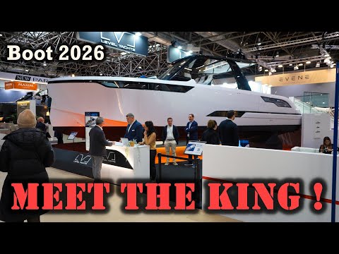 Europe has a New King ! Level Yachts Steals the Boot Dűesseldorf Show with the 43 ST (Boat Show)