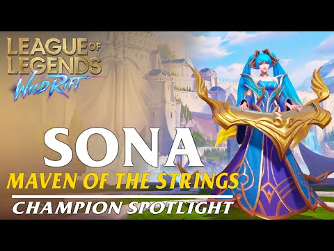 Sona: Champion Spotlight | Ability Preview - WILD RIFT