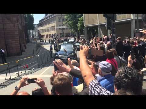 Die Queen in Frankfurt - 25.07.2015