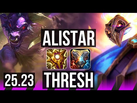 ALISTAR & Kai'Sa vs THRESH & Aphelios (SUP) | KR Grandmaster | 25.23