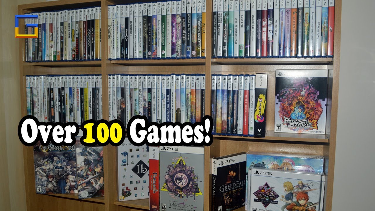 First Look at My PS5 Collection - Over 100 Games You Don’t Usually See