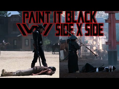 Westworld vs Shogun World | Paint it Black | Side By Side Comparison