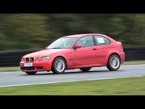 Maciej Bukiewicz, BMW E46 Compact - V SuperOES Tor Poznań - 05.11.2022