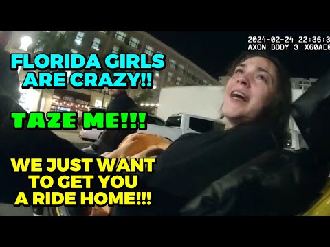 When Florida Girls Drink Too Much!!!  Sarasota, Florida - February 24, 2024