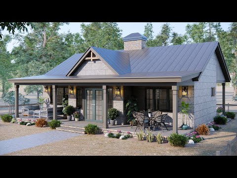 39'x29' (12x9m) Discover Cozy & Charm Inspiring Ideas for a Sweet Cottage House
