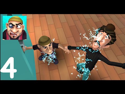 Scary Robber Home Clash Game Gameplay Walkthrough Part 4 In yo safe!