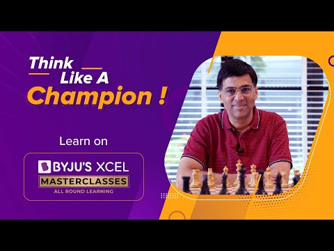 Viswanathan Anand (Chess Legend) | Ep. 10 Promo | BYJU’S XCEL Masterclasses