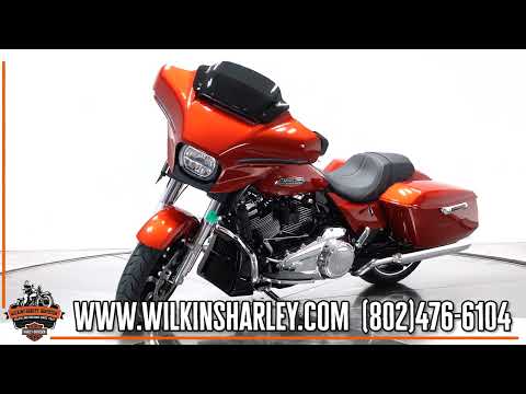 2024 Harley-Davidson FLHX Street Glide in Whiskey Fire