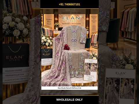 Elan Studio Maria B Chiffons E 66 – product video thumbnail