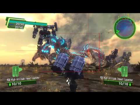 EDF Earth Defense Force 4.1 - Balam Dropped on Erginus