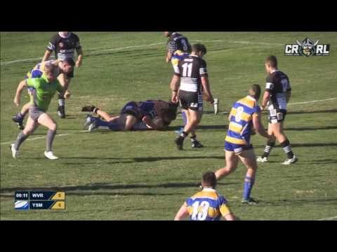 2017 Canberra RL Round 4 - 1st Grade - Woden Valley Rams Vs Yass Magpies