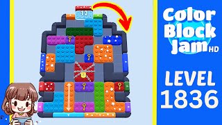 Soluzione del Livello 1836 di Color Block Jam