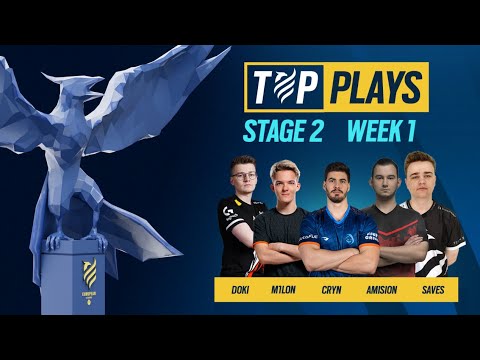 TOP PLAYS: Rainbow Six EU League 2022 - Stage 2 Week 1