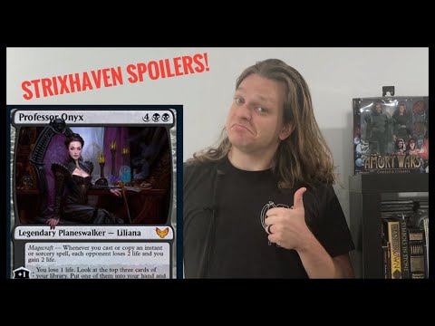 Strixhaven Spoilers Planeswalkers - Professor Onyx & Kasmina, Enigma Sage
