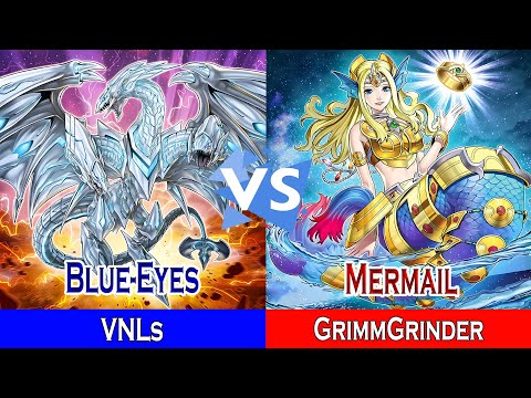 Blue-Eyes Vs Mermail Atlantean || VNLs Vs GrimmGrinder || High Rated - Dueling Book