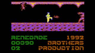 Renegade for the Atari 8-bit family