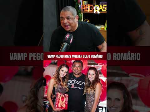 Vampeta pegou mais mulher que o Romário? Velho Vamp vs Baixinho #romário #getv #vampeta #romariotv