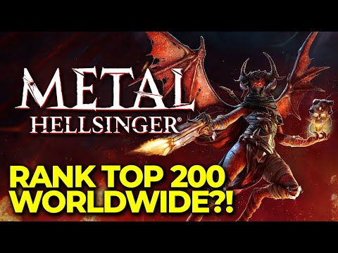Climbing back into Top 200 WORLDWIDE - Metal Hellsinger ( 1440p PC Gameplay DEMO )