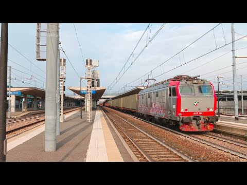 Il Treno Militare di Mir con al Comando la E652-164 In transito a Torino Stura!