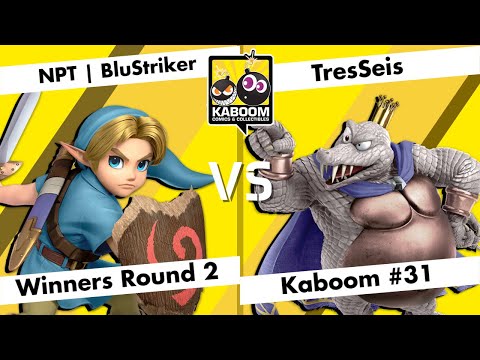 NPT | BluStriker (Young Link, Sonic) vs TresSeis (King K. Rool) - WR2 - Kaboom McAllen #31