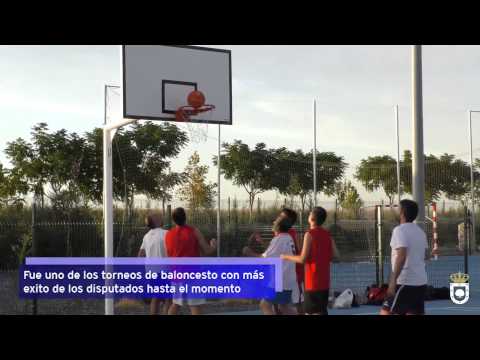 La Zarza (Badajoz).Torneo de baloncesto 3x3,12 de agosto 2015