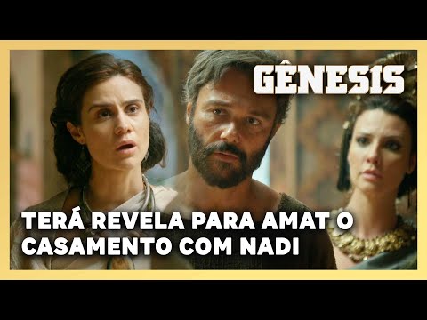 NOVELA GÊNESIS: Terá revela para Amat que vai se casar com Nadi