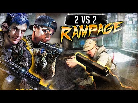 2 VS 2 RAMPAGE WITH CLOAKZY!