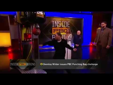 Gervonta Davis hits the bag harder than Deontay Wilder