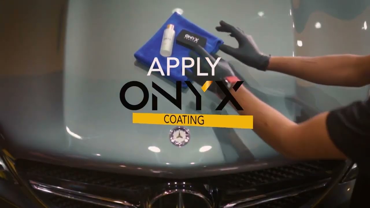 How to apply onyx coating to your car (step by step )