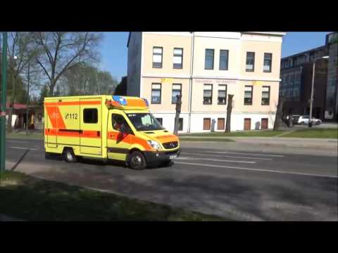 Einsatzfahrt RTW der URG Rettungswache Prenzlau am 02.05.2016