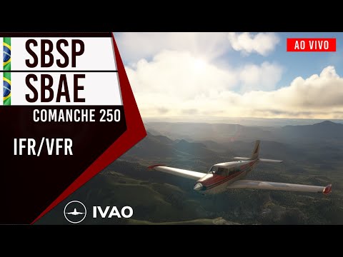 Flight Simulator | IFR / VFR Raiz | São Paulo (Congonhas) - Bauru (Arealva) | IVAO