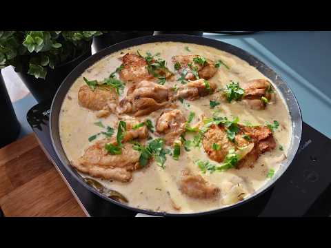 Rich and creamy One Pan Chicken Fricassee | Exceptional French chicken stew