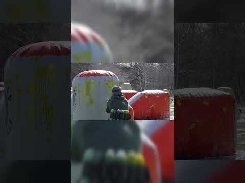 Going up the Middle!! Pro Paintball.