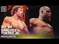 Frank Sanchez Vs Richard Torrez Jr Official Fight Highlights