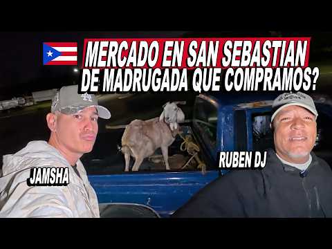Mercado De San Sebastian De Madrugada Con Jamsha y Ruben Dj - Que Compraron? En Puerto Rico