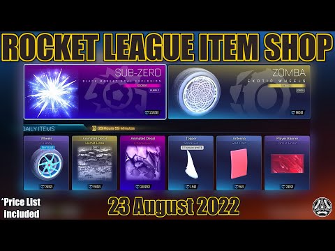 ROCKET LEAGUE ITEM SHOP | AUGUST-23-2022 | RL Item Shop Today