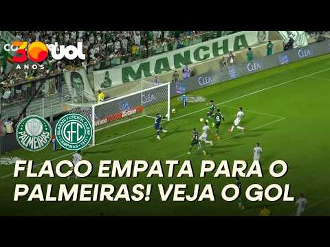 FLACO LÓPEZ EMPATA PARA O PALMEIRAS CONTRA O GUARANI; ASSISTA AO GOL!