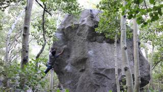 preview picture of video 'Rock Creek: Groove and Arete (V4)'